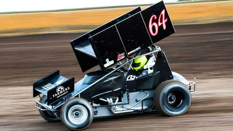 Bowers Hustles to Second-Place Finish at Clay County Fair Speedway