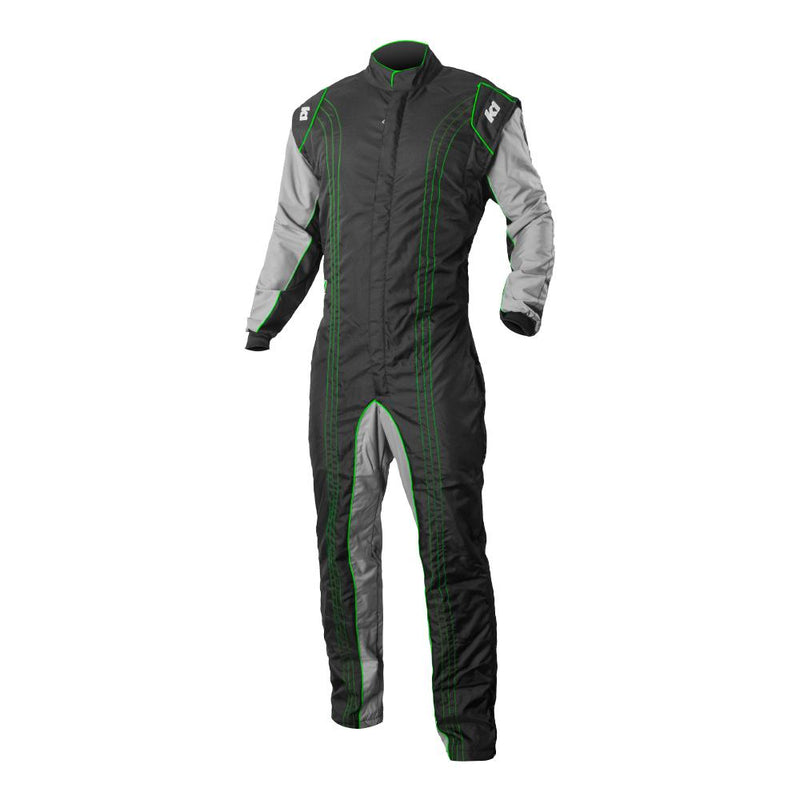 K1 RaceGear GK2 Kart Racing Suit CIK-FIA Level 2 - Green