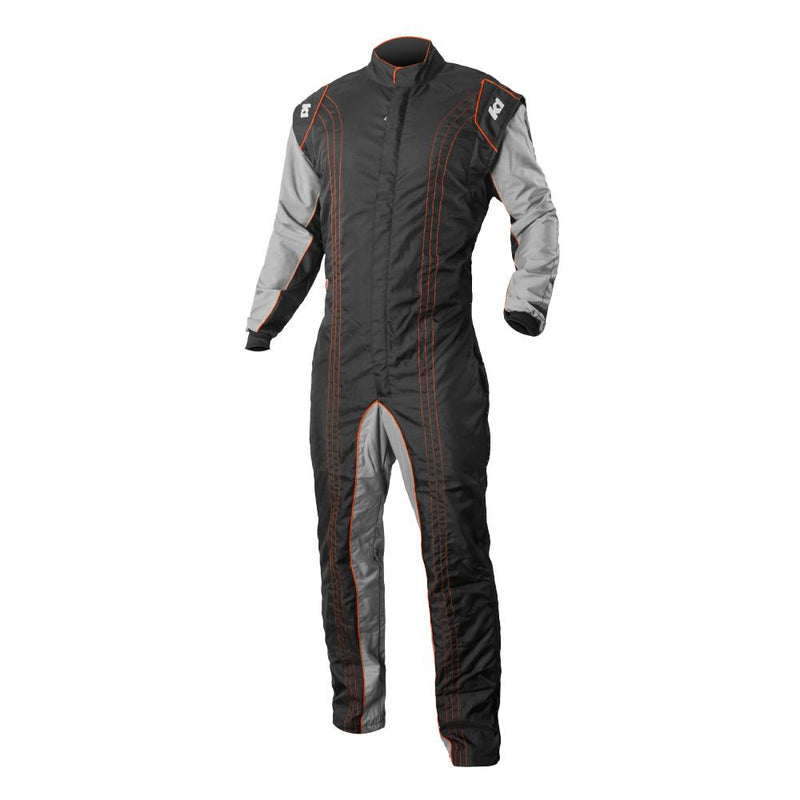 K1 RaceGear GK2 Kart Racing Suit CIK-FIA Level 2 - Orange