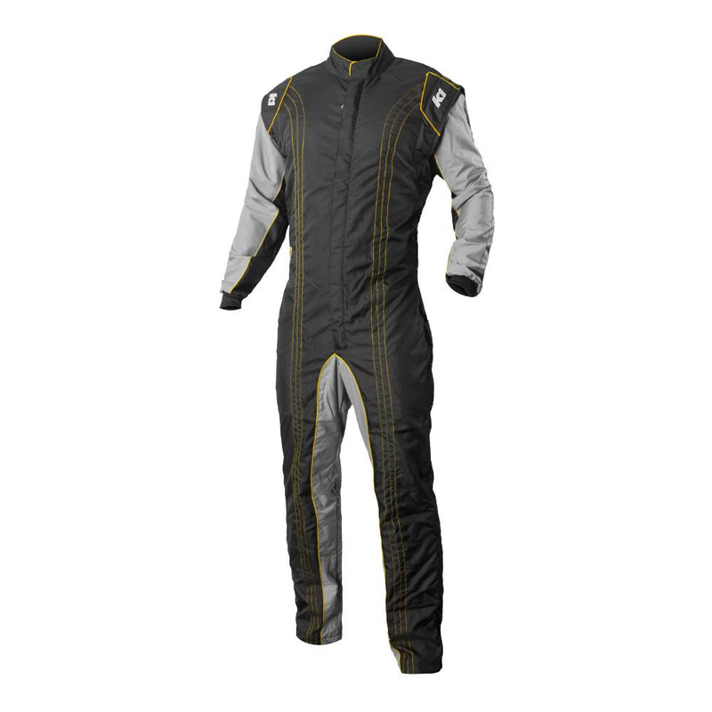 K1 RaceGear GK2 Kart Racing Suit CIK-FIA Level 2 - Yellow