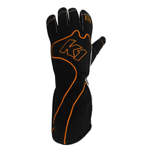 K1 RaceGear RS1 Kart Racing Glove - Orange