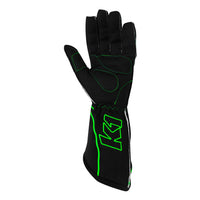 K1 RaceGear RS1 Kart Racing Glove - Green Palm